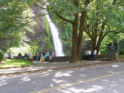 Horsetail Falls, Oregon: lower falls