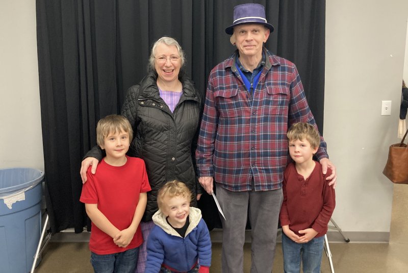 Mark & Ruby Roth with Alec, Emmett, and Sebastian Baer