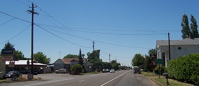 The Shedd Cafe on 99E in Shedd, Oregon